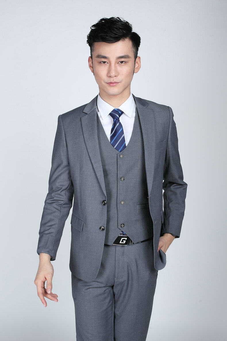 Costume homme en laine pour automne - Ref 1564711 Image 8