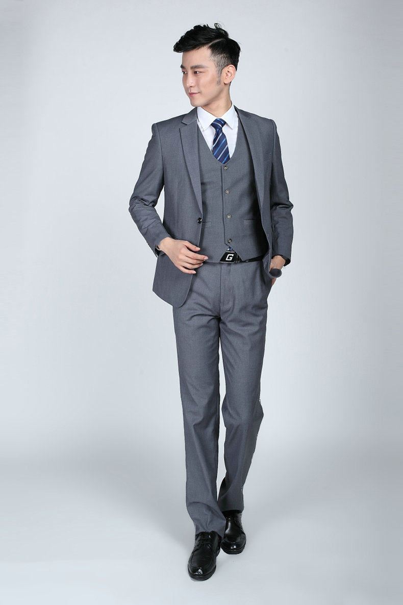 Costume homme en laine pour automne - Ref 1564711 Image 5