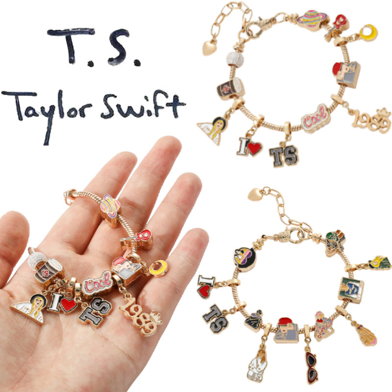 Taylor Swift Bracelet Album Cover Friendship Bracelet DIY Best Friend Couple Accessories Taylor Swift Bracelet Album Cover Friendship Bracelet DIY Best Friend Couple Accessories