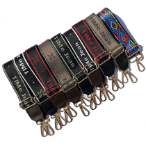 Bag belt oblique span wide shoulder strap Wild female bag belt lengthened and widened adjustable strap Single buy bag belt replacement accessories