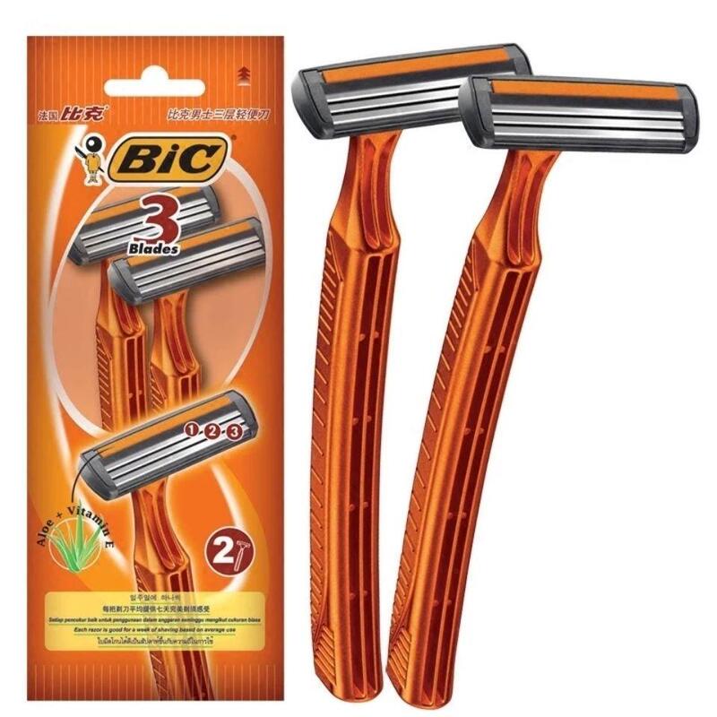 Bic Three-Layer Manual Razor Lightweight Razor Disposable Travel Business Trip Spare Blade Holder