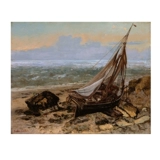 Франция Гюстав Курб Электронный начинается ландшафтный масляный материал пикселей