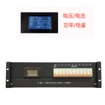 220V AC cabinet power distribution unit rack top power supply meter current voltage power and electricity display power distribution screen