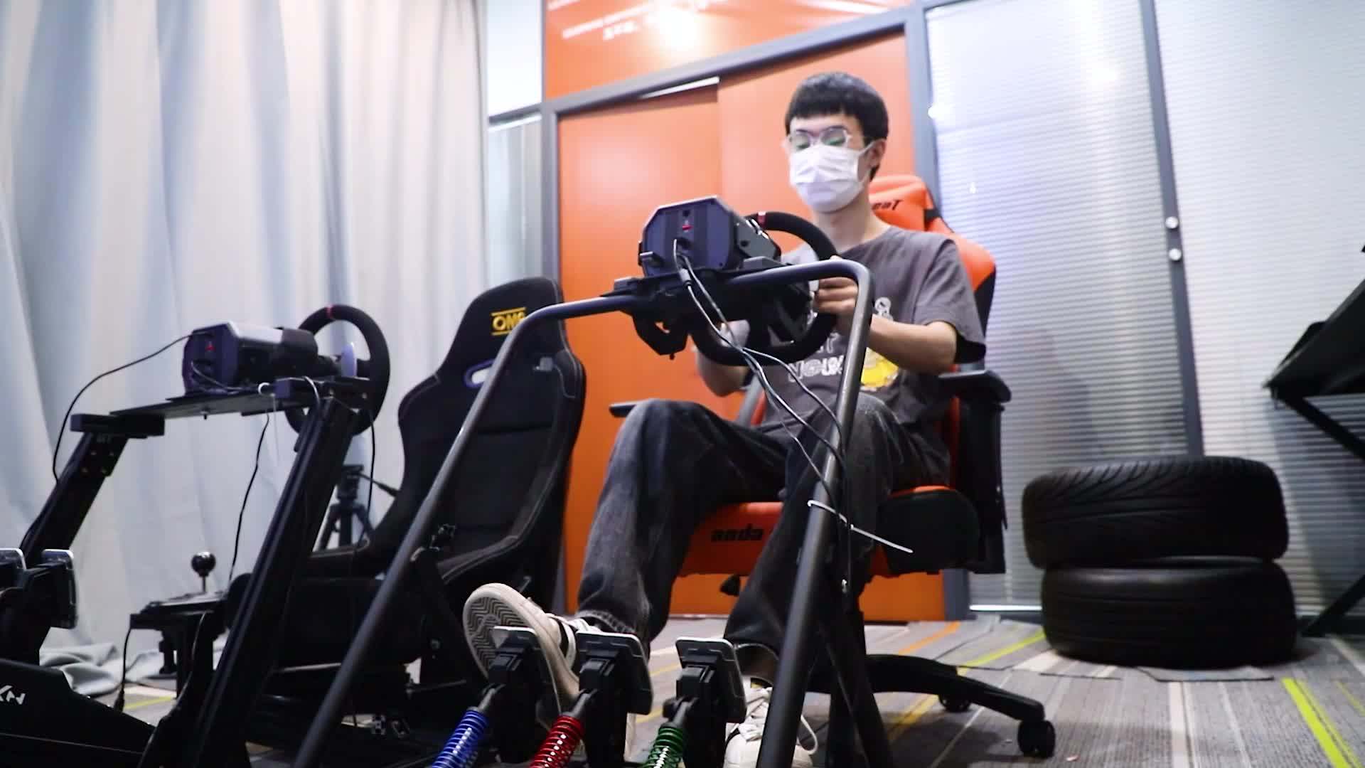 Logitech Trustmaster G920 G29 G923 T300rs T80游戏方向盘支架可调赛车车轮支架pxn V9 A9