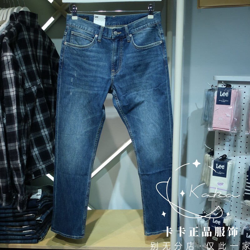 Promotional Price Lee Genuine Product 2026 Autumn/Winter Men's Mid-Waist Straight-Leg Jeans Lmb266726212640-A11082 Promotional Price Lee Genuine Product 2026 Autumn/Winter Men's Mid-Waist Straight-Leg Jeans Lmb266726212640-A11082