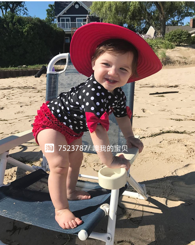 Rufflebutts trẻ em chia tay áo tắm chống nắng ngắn tay áo tắm cho bé gái váy trẻ em