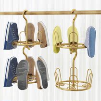Creative Multifunction Slippers Sun Rack Ground Floor Home Window God Instrumental Outdoor Balcony Drying Rack Cool Shoes Rack Shelf