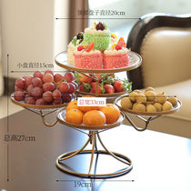 Modern Living Room Chinese-style Heqing Lunar New Year Zero food swing disc Home Living room Sub-style New Year melon Melon Candy Pan Multilayer Water