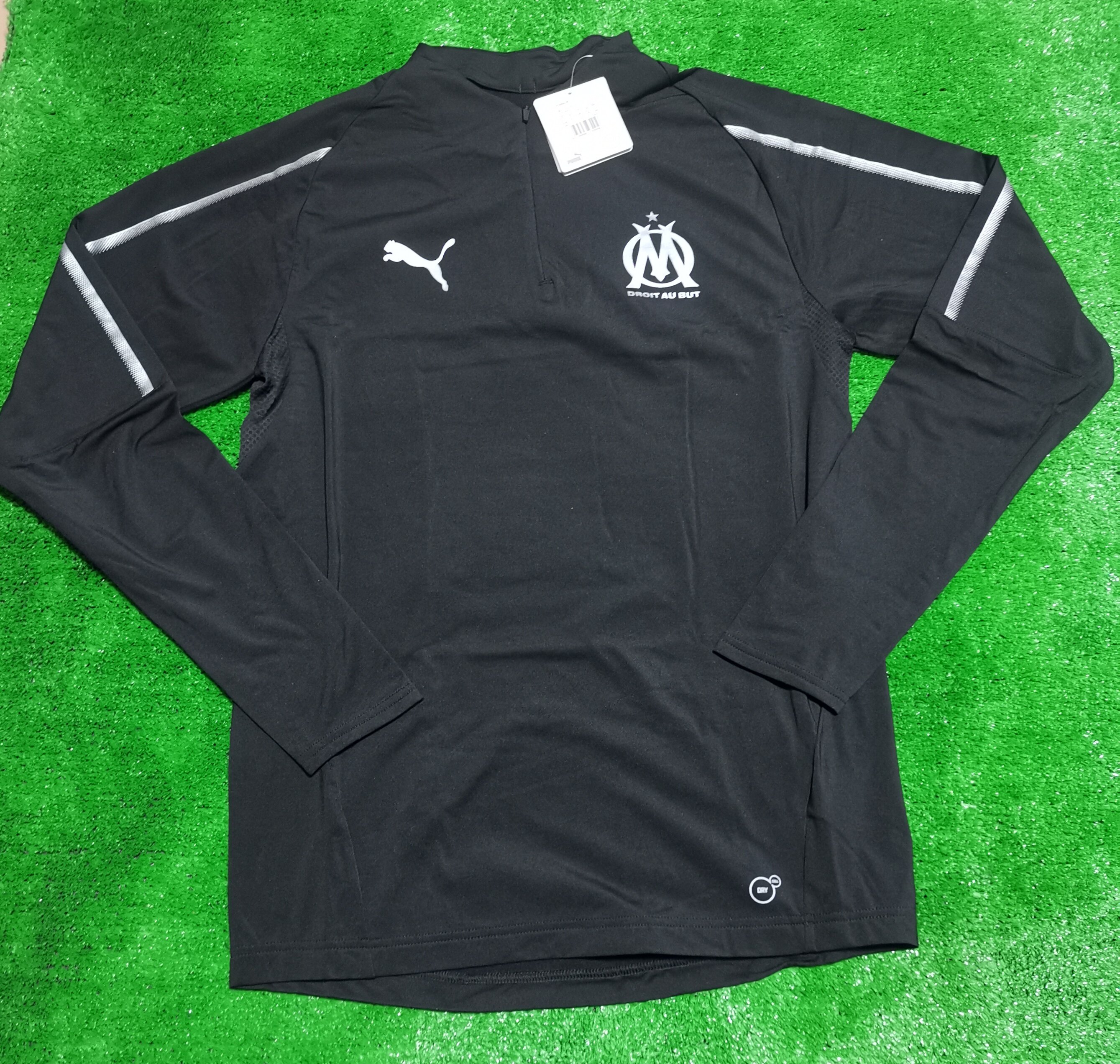 PUMA PUMA Liga Marseille half zipper thumb buckle training sweatshirt jacket jumper football suit S code