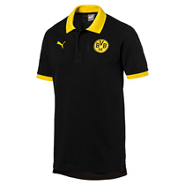 PUMA Bundesliga Borussia Dortmund BVB football fans short sleeve sports T-shirt polo shirt