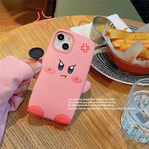 Pink Star Carbide Angry Cardphone Case Flat Pan for Apple 12iPhone 13 Promax