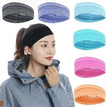 Mens and Womens Running Versatile Headband Womens 2024 New Hot Style Photo Head Protection Accessories Fashion Basketball Hair Accessories Face Wash
