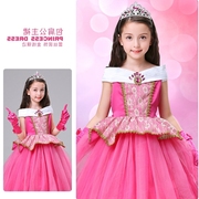 Halloween trẻ em cô gái trang phục Cô bé Lọ Lem Bạch Tuyết chiếc váy cô gái Elo Sleeping Beauty Công chúa ăn mặc trang phục.