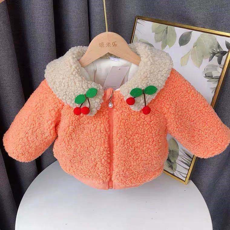 Girls coat 2021 new spring and autumn baby pie chip spring clothing children showing bright reflective jacket windwear