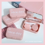 Матовые брендовые невидимые очки, матовая коробка для хранения