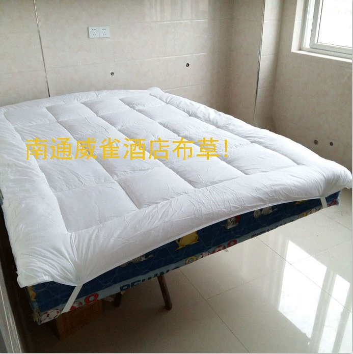Khách sạn khách sạn bộ đồ giường đặc biệt nệm nệm nệm 褥 miếng đệm bảo vệ làm dày Simmons nệm cao su non american