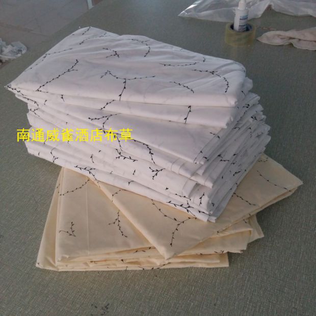 Khách sạn Khách sạn gối giường bông bông hoa wicker bông trắng - Gối trường hợp gối cao su non