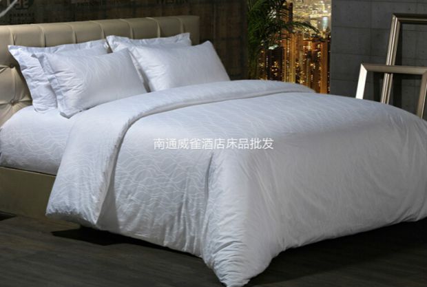 Khách sạn, gợn sóng nước gối bông trắng giường vải cotton jacquard - Gối trường hợp gối chống trào ngược cho bé