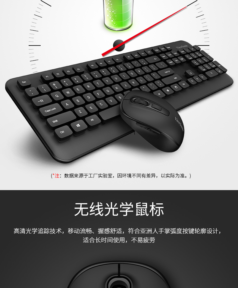 优派  无线键盘鼠标套装 图9