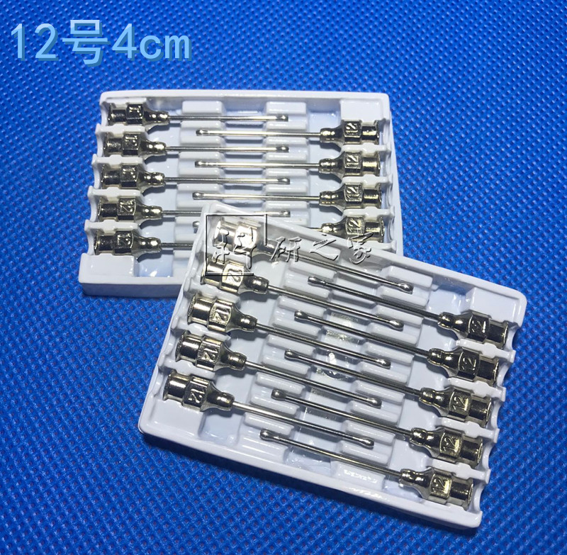 No. 12 4cm stainless steel mouse gavage device mouse animal gavage tube mouse needle mouse gavage needle