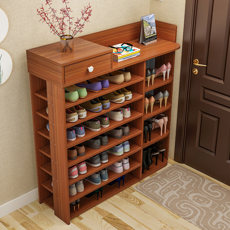 Shoe rack simple household indoor good-looking economical dustproof door shoe rack multi-layer space saving large capacity shoes t