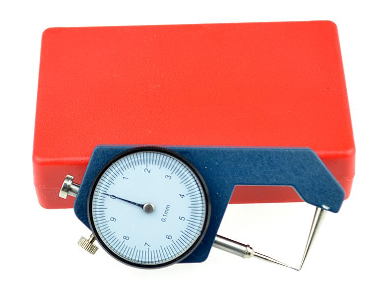 Đo độ dày của tường đo độ dày 0-10 / 20mm0.1 rãnh cong mịn đầu phẳng bằng da nhọn - Thiết bị & dụng cụ