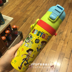 Термос/термочашка 香港迪士尼 玩具总动员麦昆冰雪奇缘灰姑娘公主 卡通保温杯保温瓶