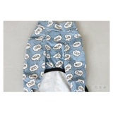 安班 2019 весна и осень тонкая четверодочная одежда Тедди Биксионг VIP длинные ноги антистатическая домашняя базовая одежда