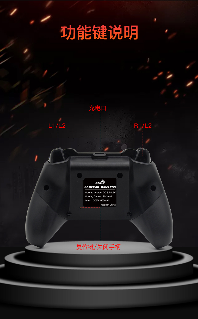 Bộ điều khiển SOUNDFOX Nintendo Switch Bộ điều khiển không dây Bluetooth không dây - Người điều khiển trò chơi tay cầm chơi game
