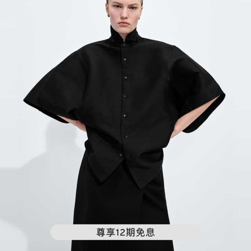 [Gift] Bv Bottega Veneta's New Autumn Product Women's Wool Twill Shirt