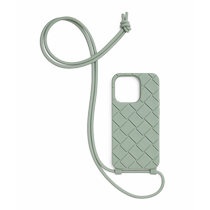 Chinese Valentines Day gift] BOTTEGA VENETA iPhone 14 Pro rubber cord phone case