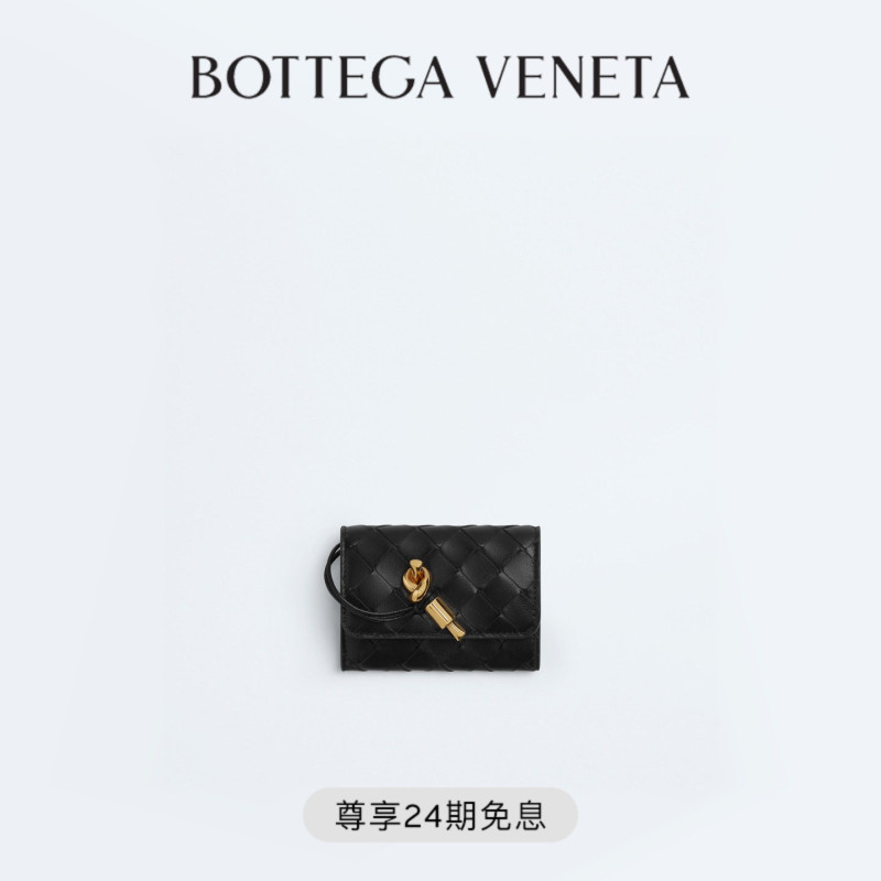 [Gift] Bv Bottega Veneta Women's Small Andiamo Envelope-Style Wallet Bv Wallet Card Holder for Girlfriend