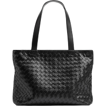 BOTTEGA VENETA葆蝶家2024新品男士小号INTRECCIATO编织拉链TOTE