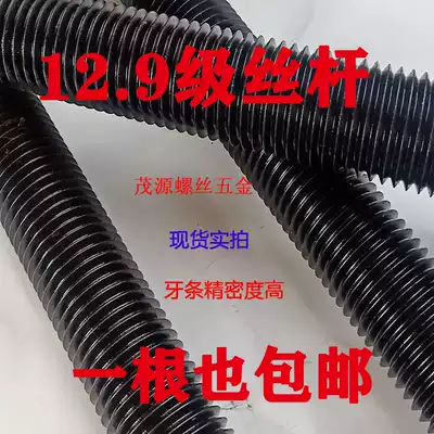12 9 grade high strength screw rod screw tooth bar stud full thread M8M10M12M16M20M36M48M60