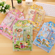 Cute Little Bear Children Students Kindergarten Pencil Pencil Case Gift Package Kit 61 Gift Gift Big Gift Bag