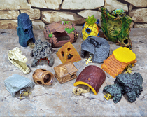 Climbing box landscaping Reptile resin dodging rock cave dodging turtle cave Dodging cave Lizard palace guard Spider cave