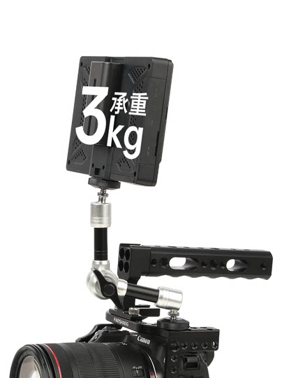 Monitor de mano mágico extraño de 7/11 pulgadas, luz de relleno LED, soporte universal, abrazadera de garra de cangrejo, brazo mágico