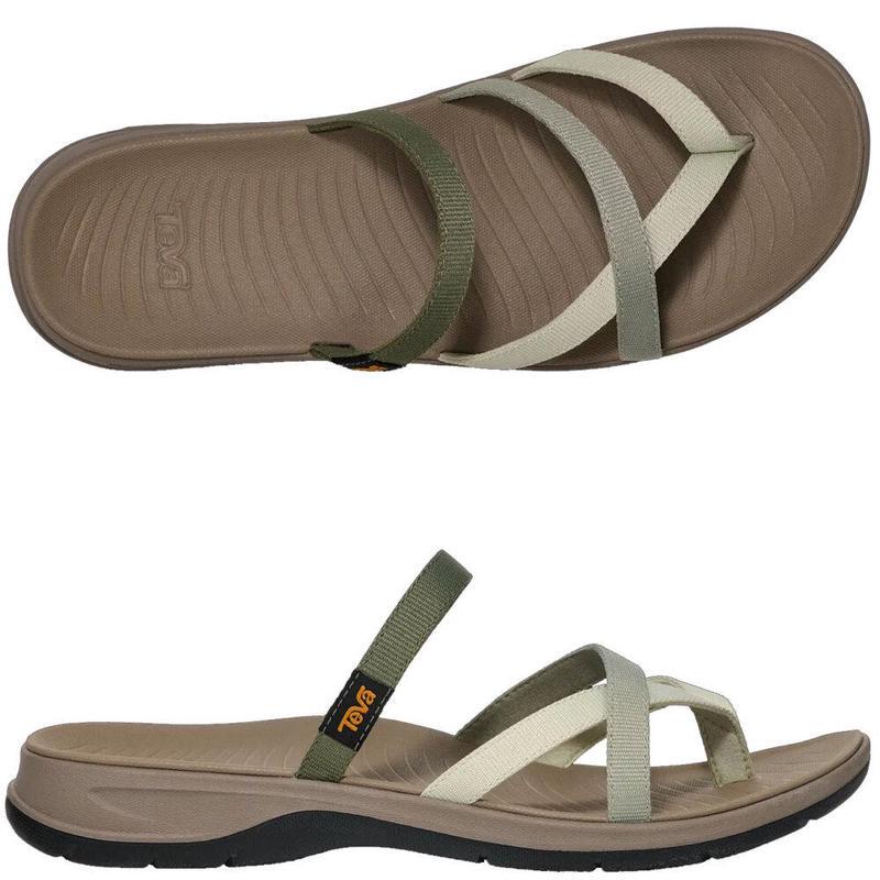 Teva Women's Sandals, Non-Slip, Shock-Absorbing, Breathable Beach Shoes, Slip-On Slippers