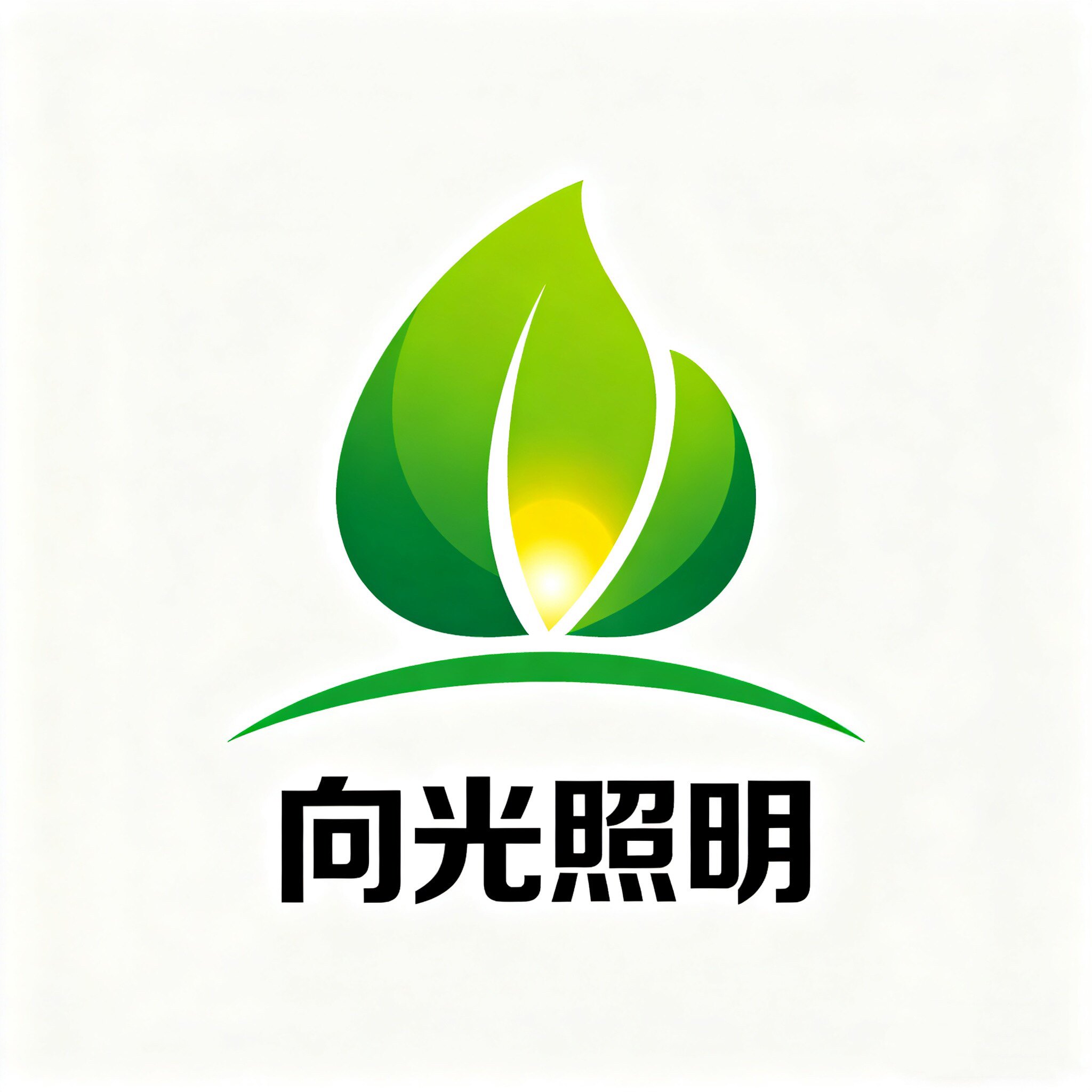 向光照明的LOGO