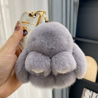 Темно -серая истинная прическа кролика REX