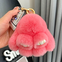 Арбуз красный (из меха кролика рекс) 10см.