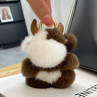 Коричневый (маленький) высокий 9 см высотой