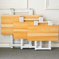 Simple small square table student portable table dormitory dining table home Table Table table square folding