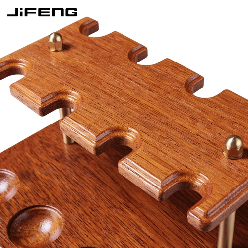 Джифенг муссон сигарета ведра с твердым деревом медной колонна-8-битная/10-битная вертикальная многослойная JF-YDJ-008