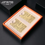 Jifeng Monsoon Cigar Smoke Hemy Нержавеющая сталь Портативная открывающаяся подарочная кроншта