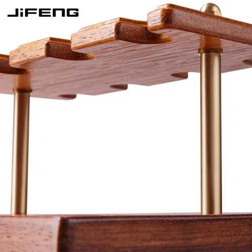 Джифенг муссон сигарета ведра с твердым деревом медной колонна-8-битная/10-битная вертикальная многослойная JF-YDJ-008