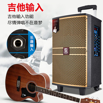Manlong Audio Outdoor Audio High Power Bluetooth Singing Activity Teaching Battery Charging Rod Square Dance Audio