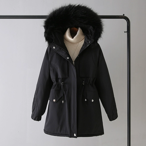 Утепленный зимний пуховик, длинная куртка, коллекция 2021, в корейском стиле, средней длины, подходит для подростков