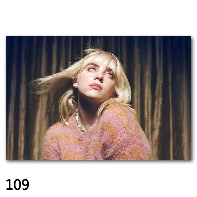 Постер Billie Eilish на Bilibili