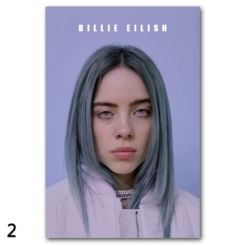 Постер Billie Eilish на Bilibili
